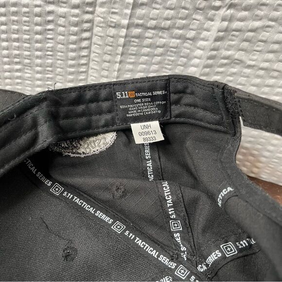 5.11 Tactical Ripstop Adjustable Hat One Size - Picture 5 of 7